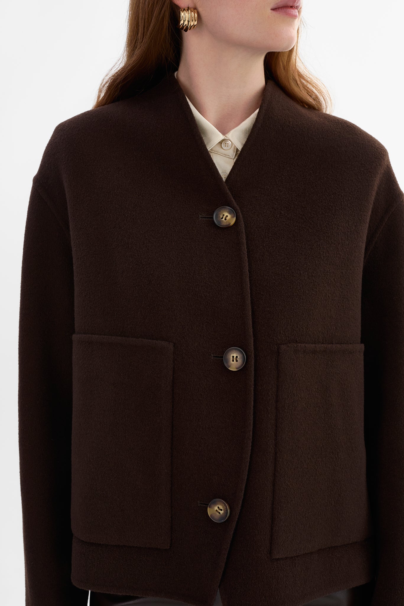 HANIA | Reversible Wool Jacket