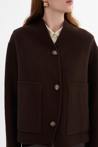 HANIA | Reversible Wool Jacket
