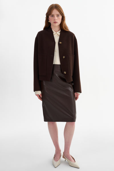 HANIA | Reversible Wool Jacket