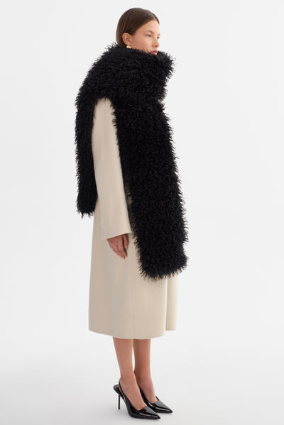 HARIS | Oversized Faux Fur Scarf