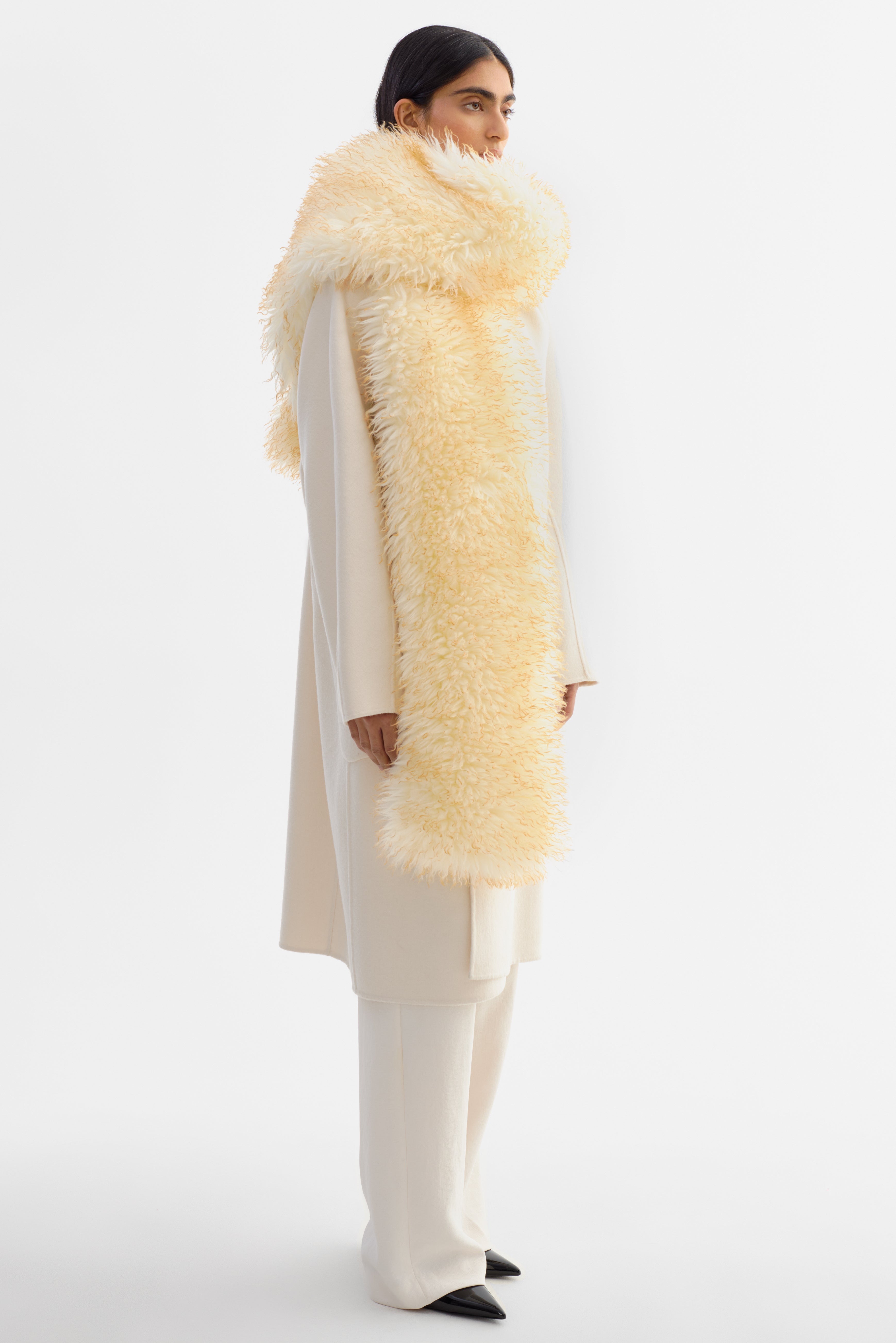 HARIS | Oversized Faux Fur Scarf