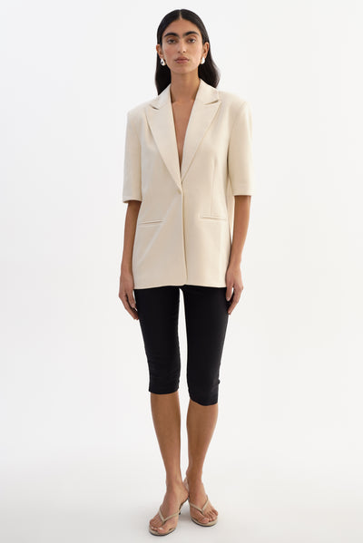 HAZEL | Faux Suede Blazer
