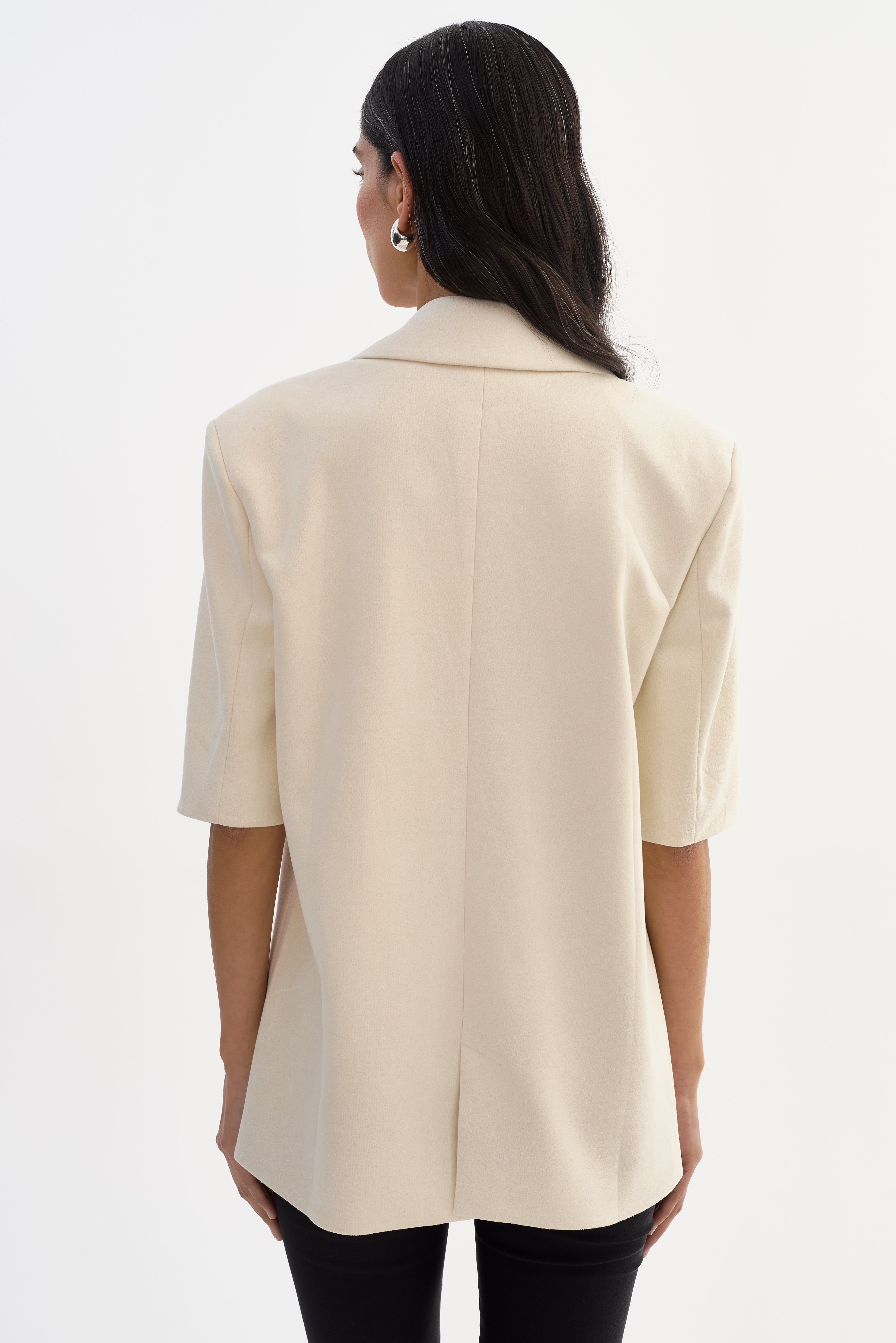 HAZEL | Veste blazer en faux suède