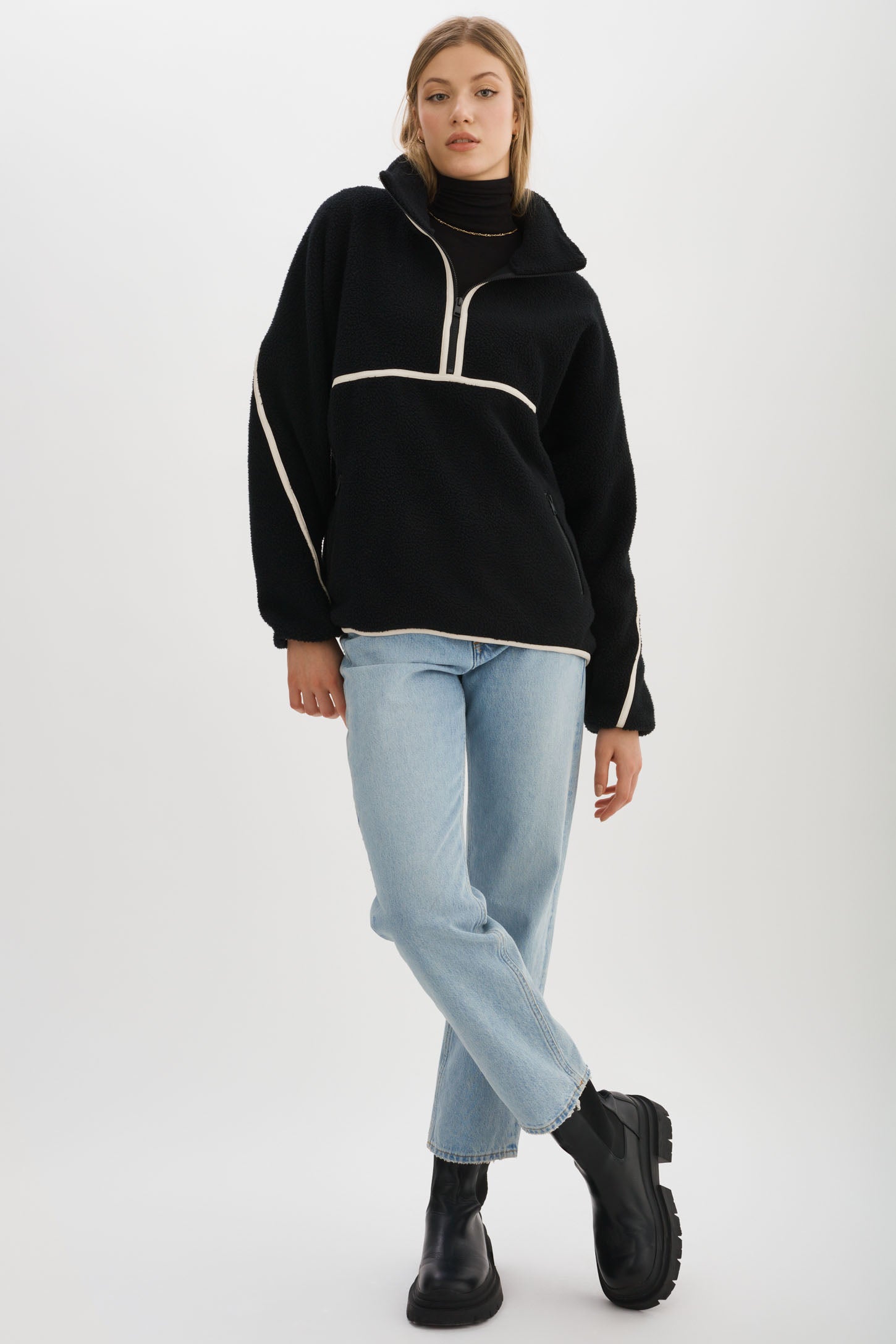 Polar half zip hoodie 2025