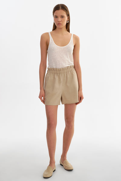 ILIA | Pull-On Linen Shorts