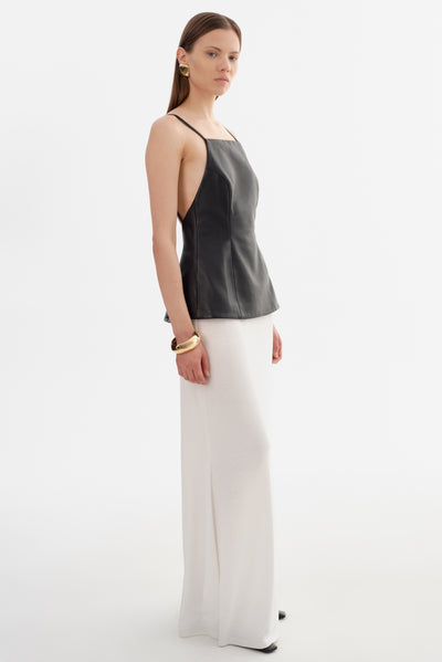 ILONA | Leather Hourglass Top