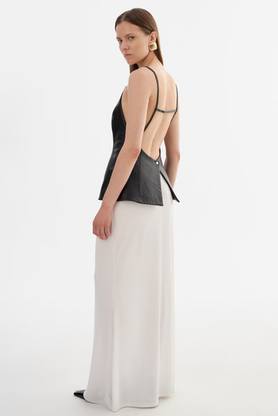 ILONA | Leather Hourglass Top