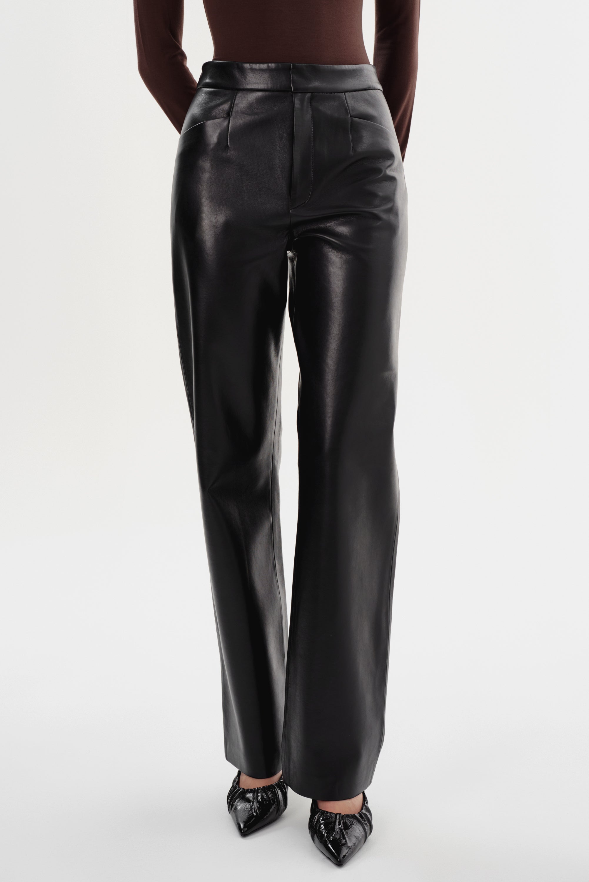 IMANI | Recycled Leather Trousers