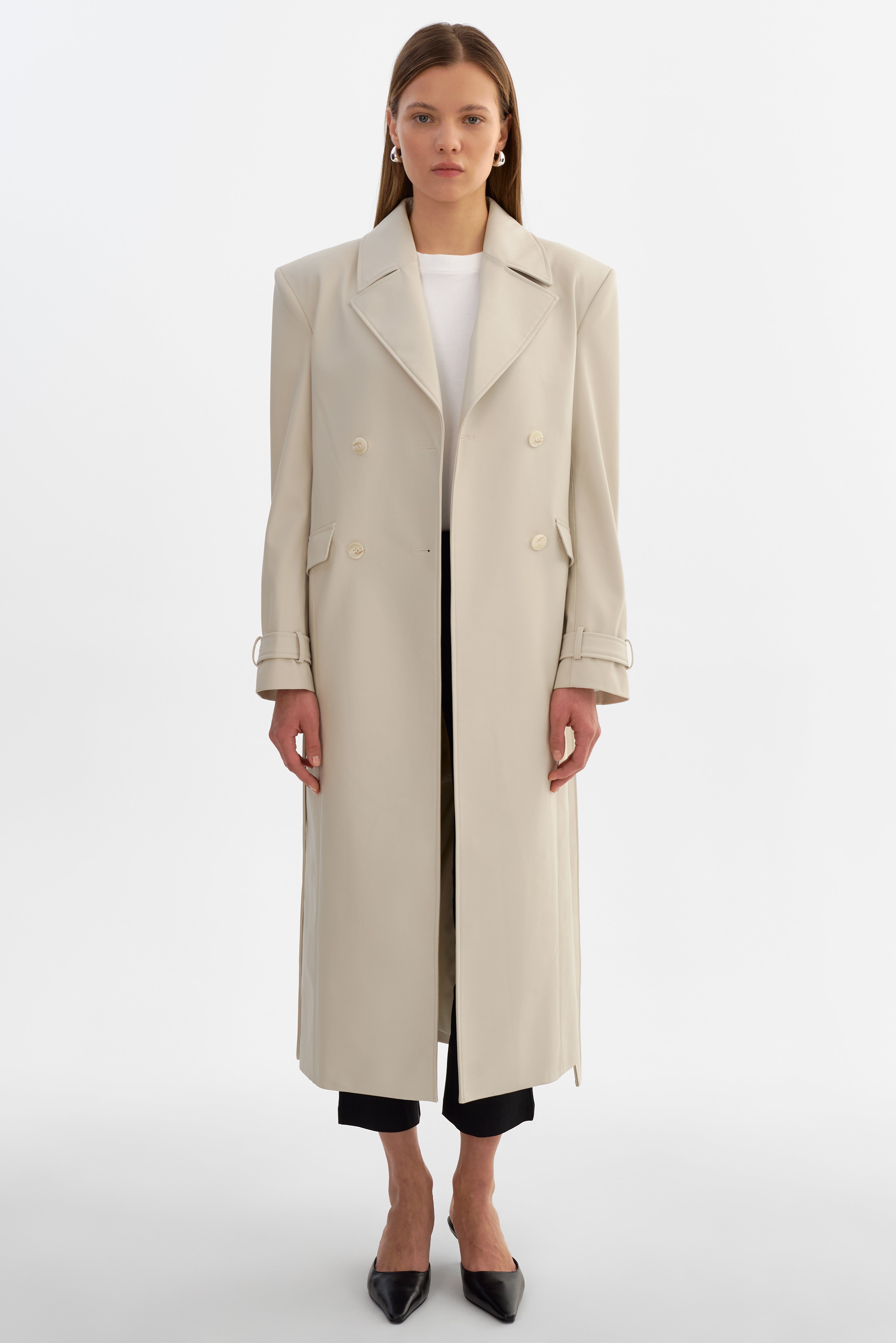 IOLANTHE | Trench en similicuir