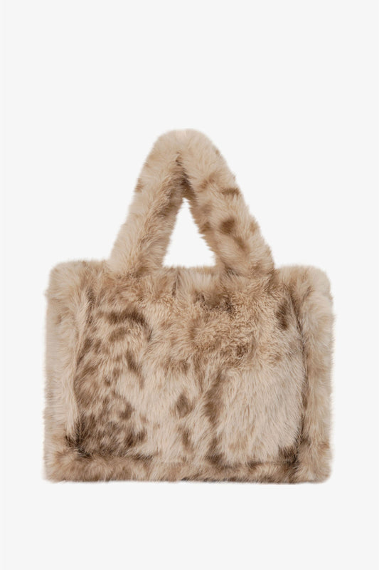 JADE | Sac fourre-tout en fausse fourrure 
