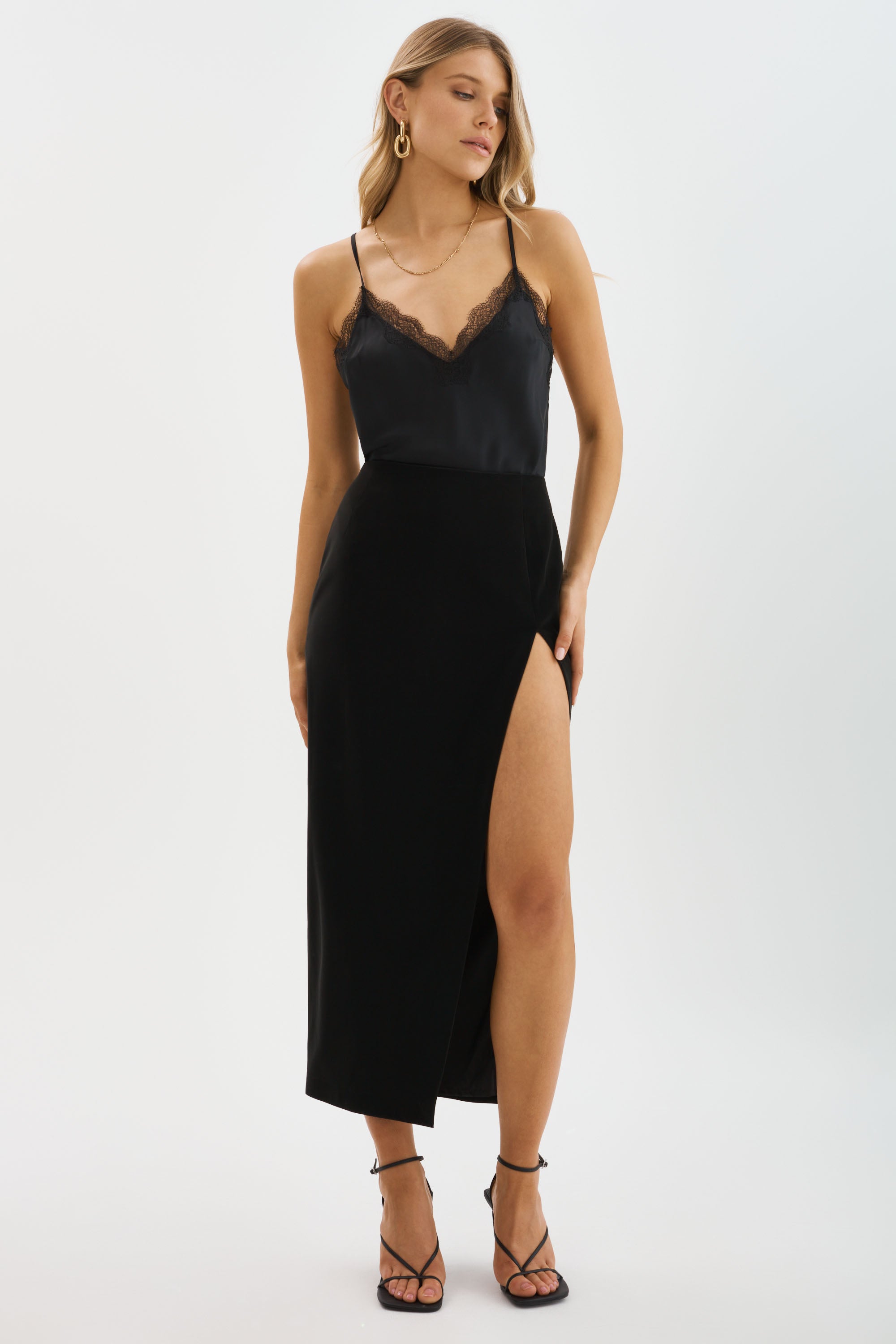 JAY | Faux Leather Skirt JAY | Faux Leather Skirt