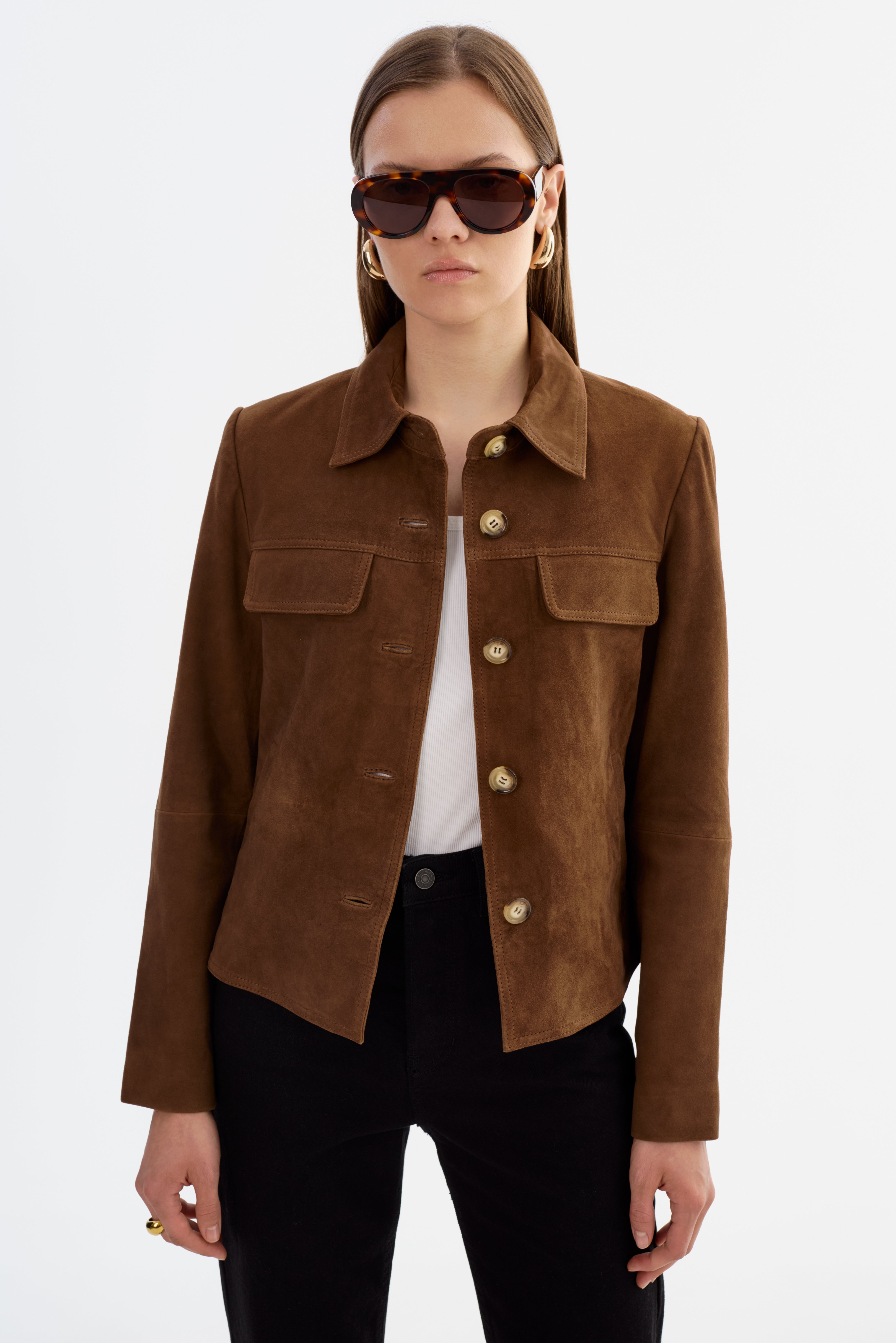 JOLENE | Suede Jacket