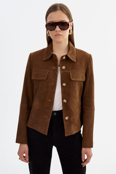 JOLENE | Suede Jacket