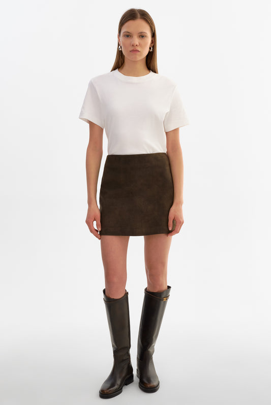 JORDEN | Suede Mini Skirt
