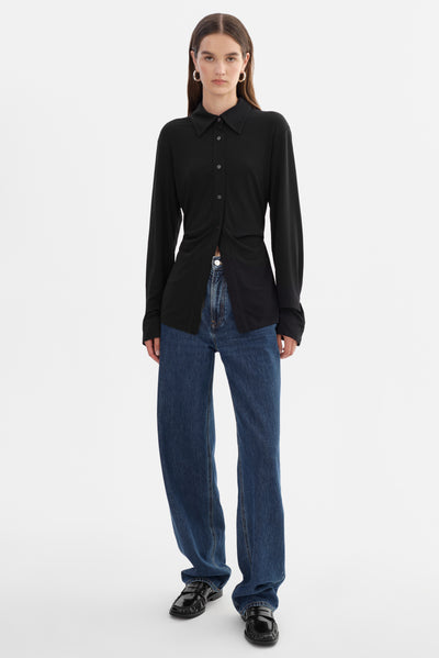 KAI | Fitted Knit Shirt