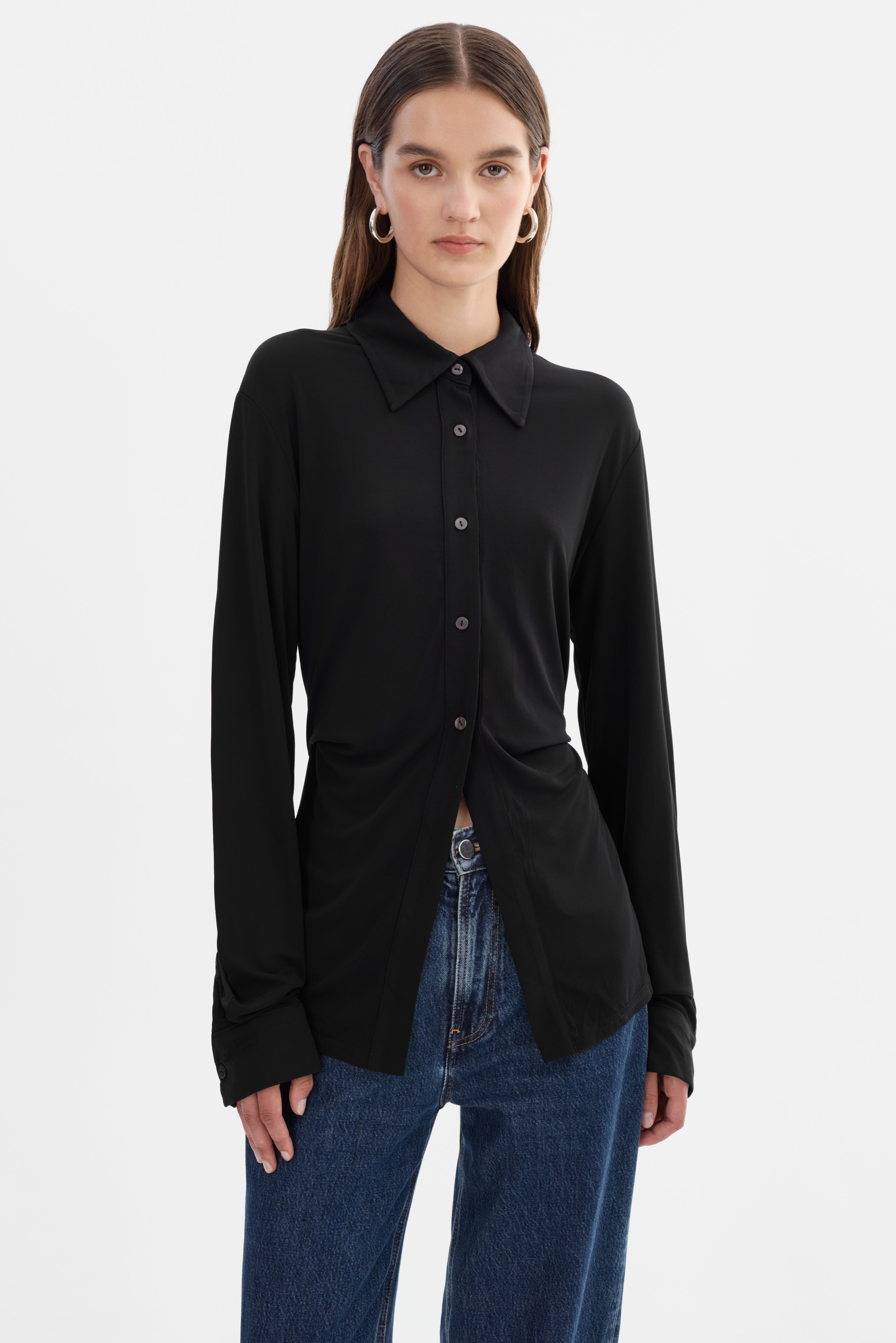 KAI | Fitted Knit Shirt