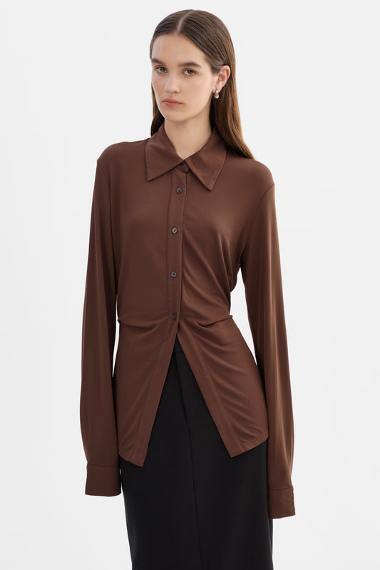KAI | Chemise ajustée en tricot