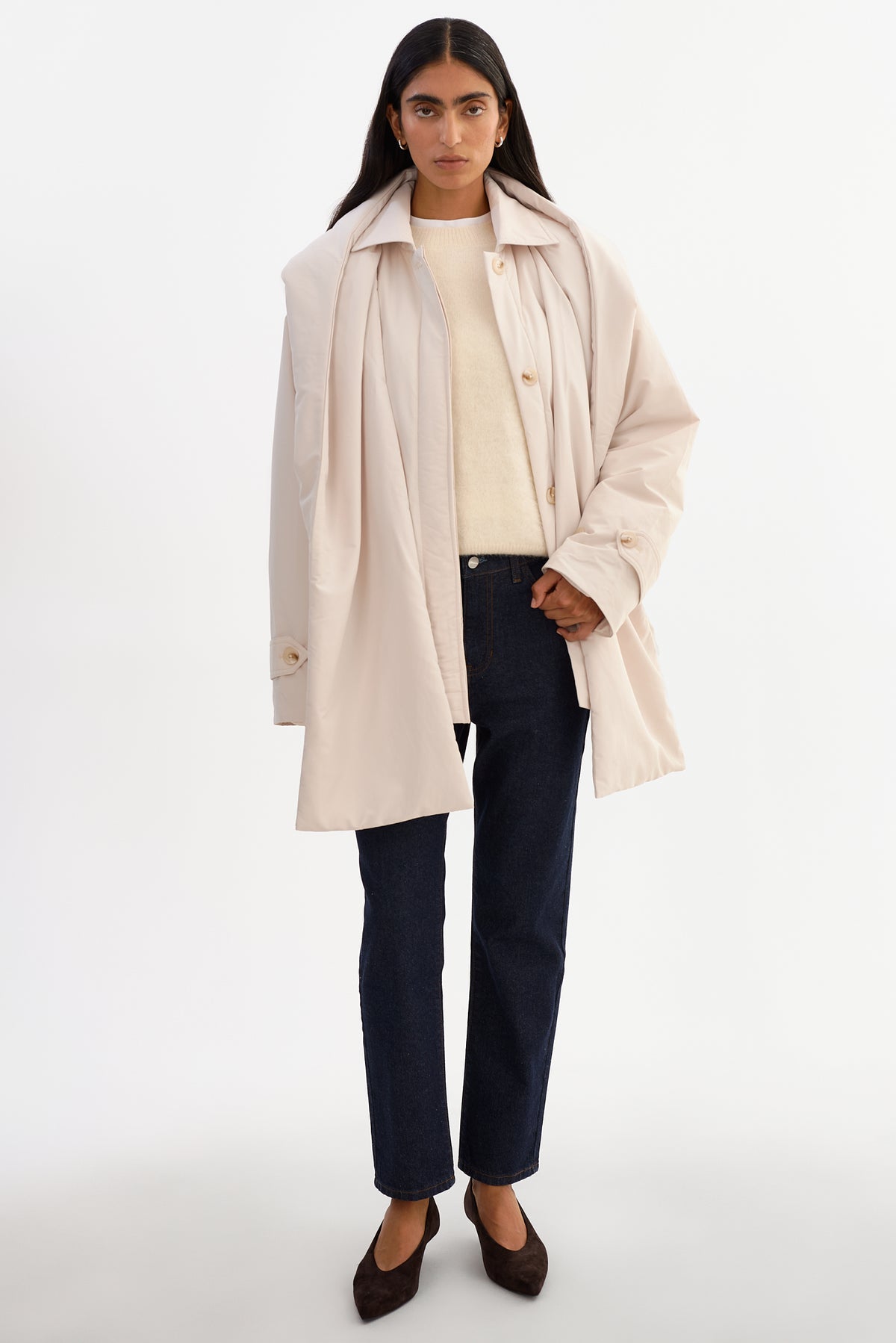 KIANA| Padded Trench Coat