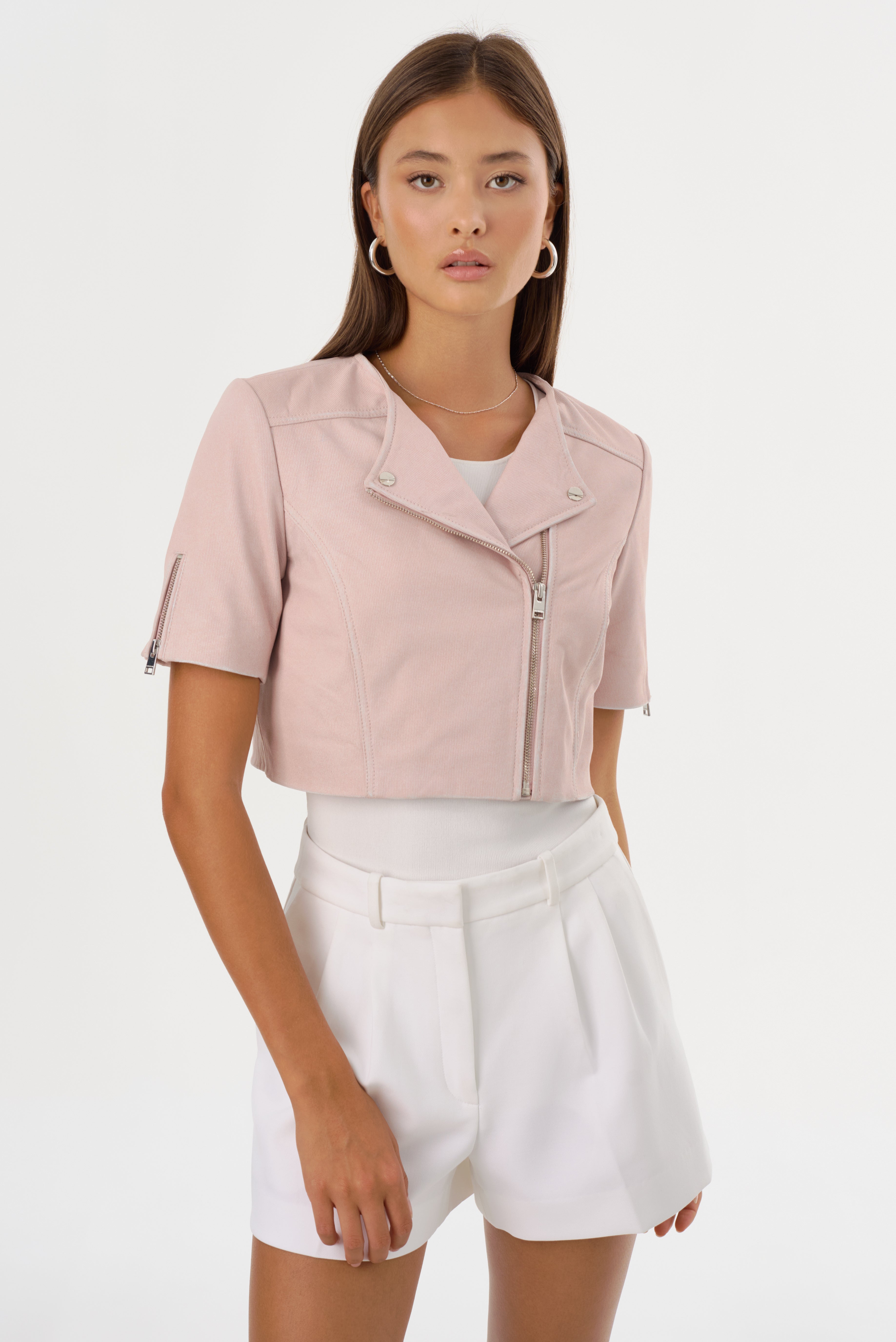 KIRSI | Blouson Biker en Cuir