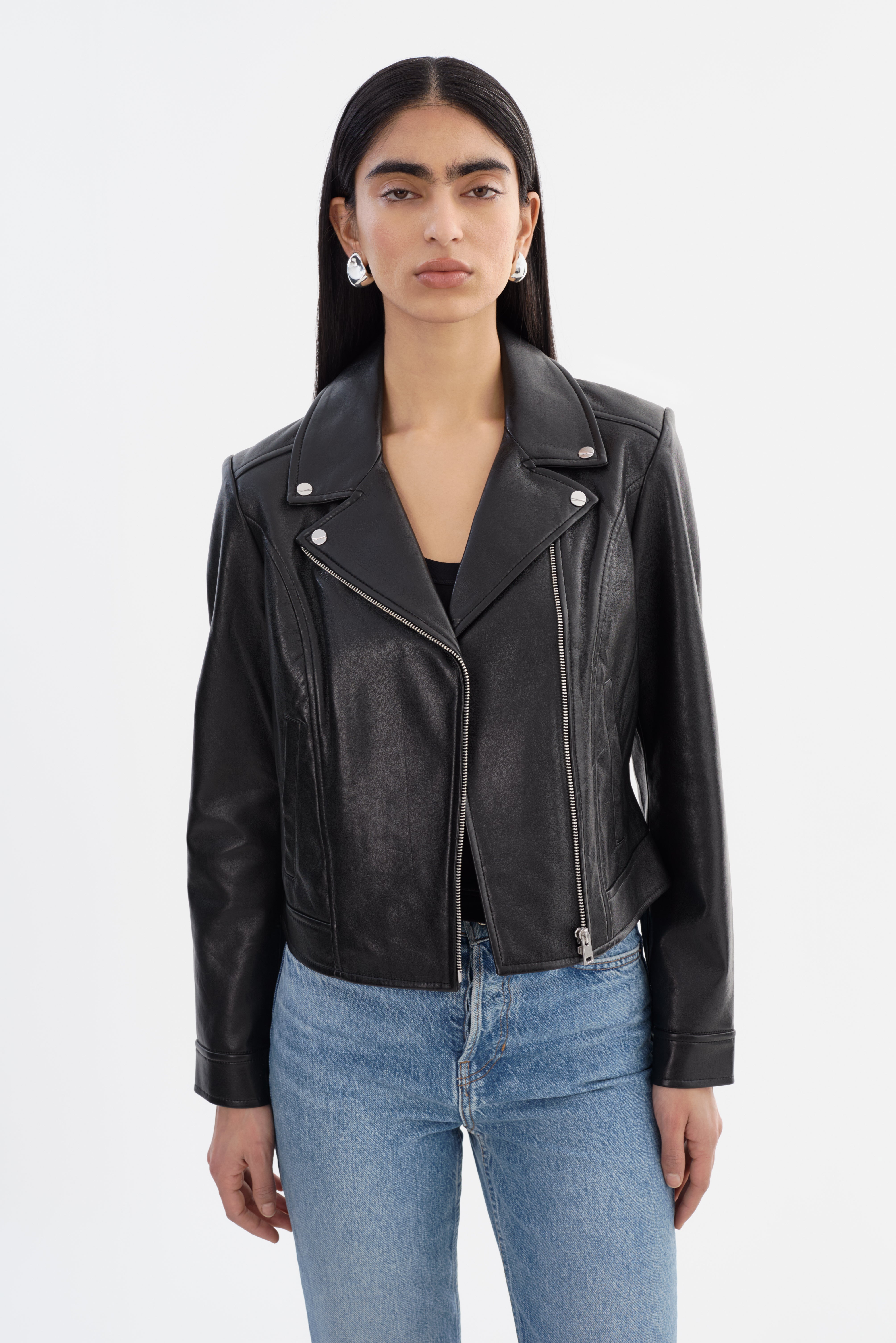 KLEA | Recycled Leather Biker Jacket