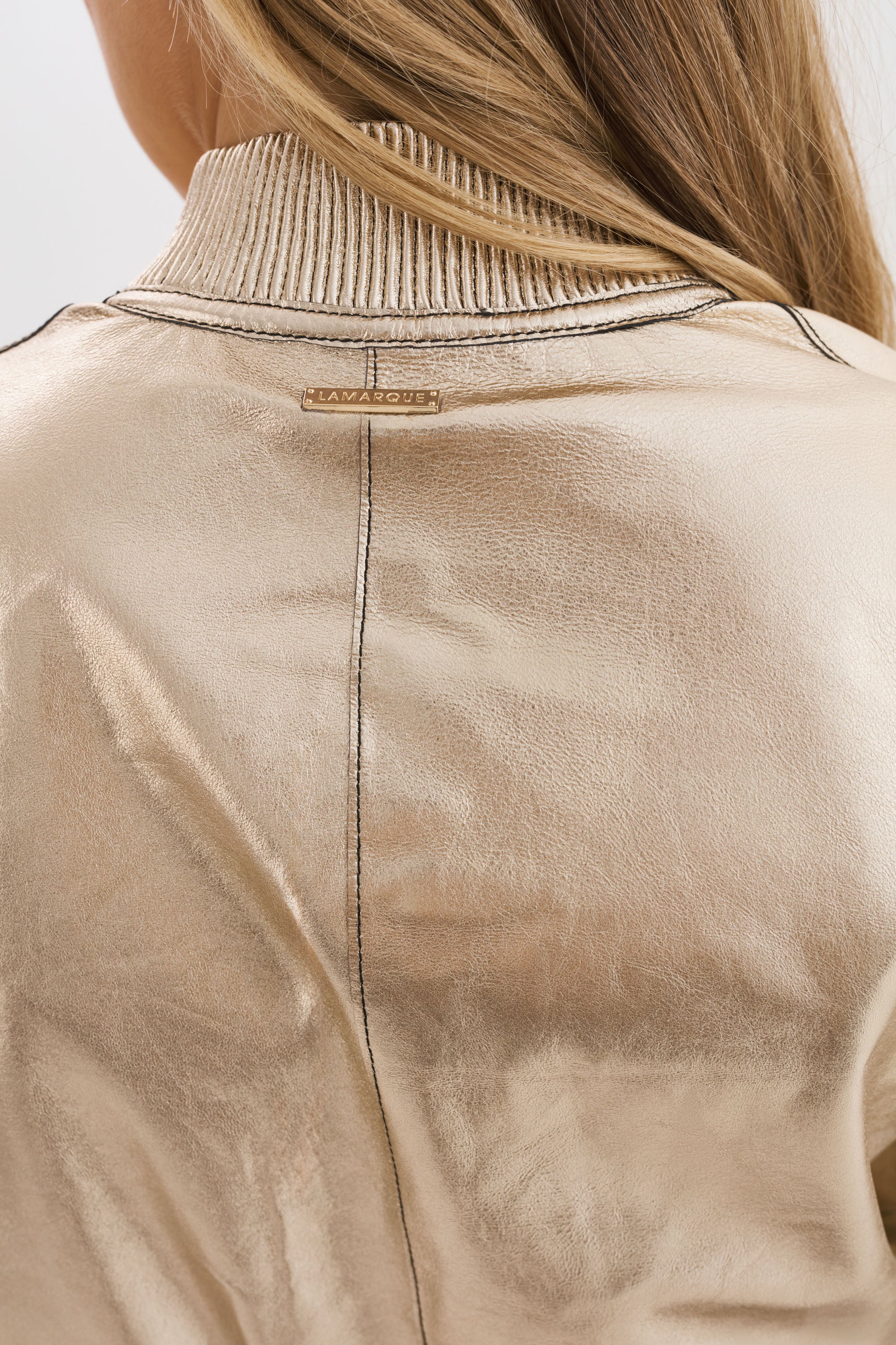 KORDELLA Reversible Leather Bomber Jacket LAMARQUE