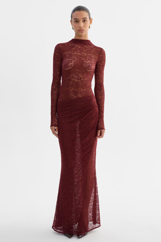 KRYSTA | Lace Maxi Dress