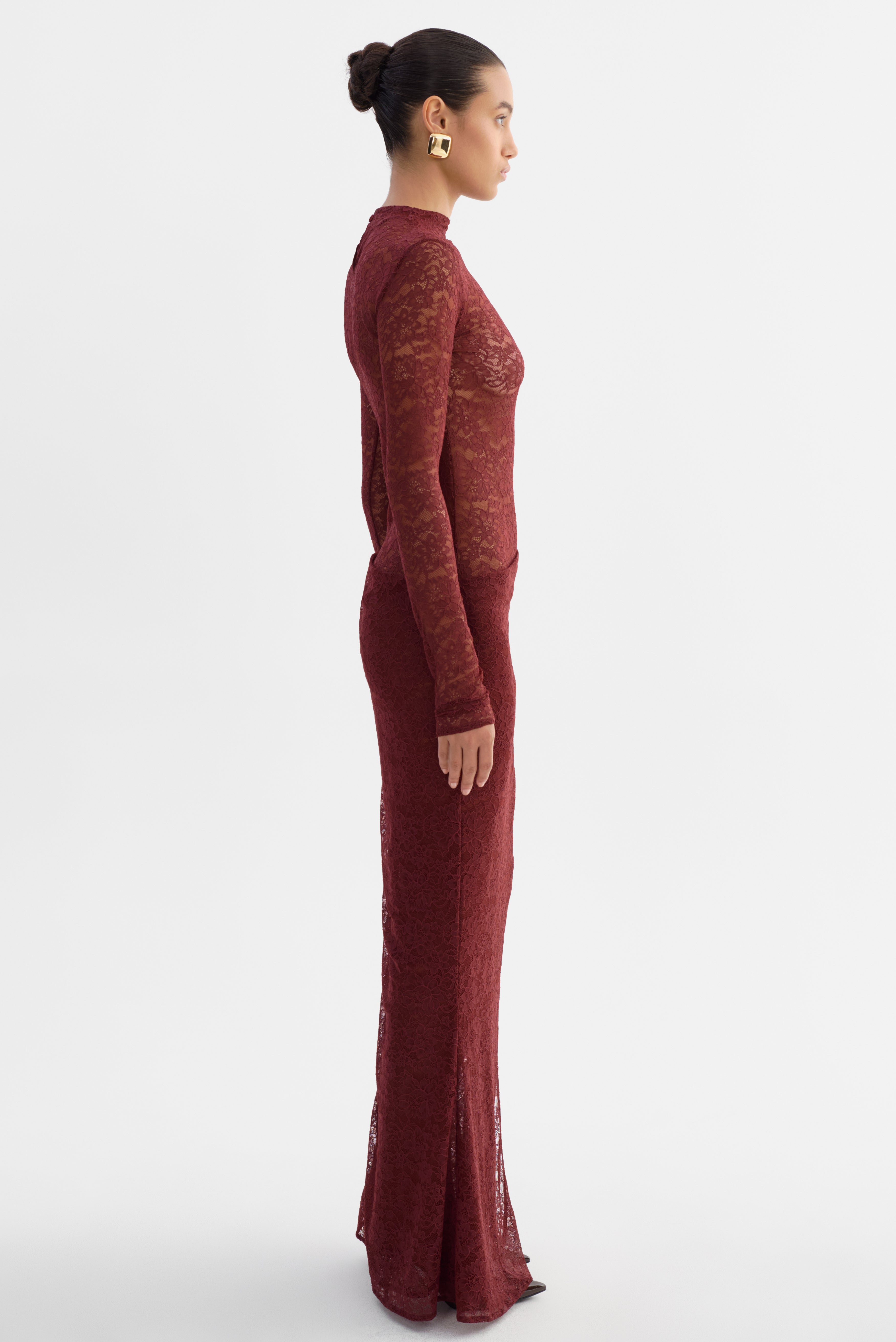 KRYSTA | Lace Maxi Dress