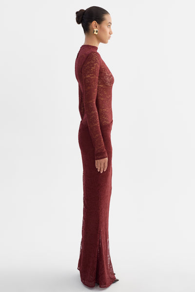 KRYSTA | Lace Maxi Dress