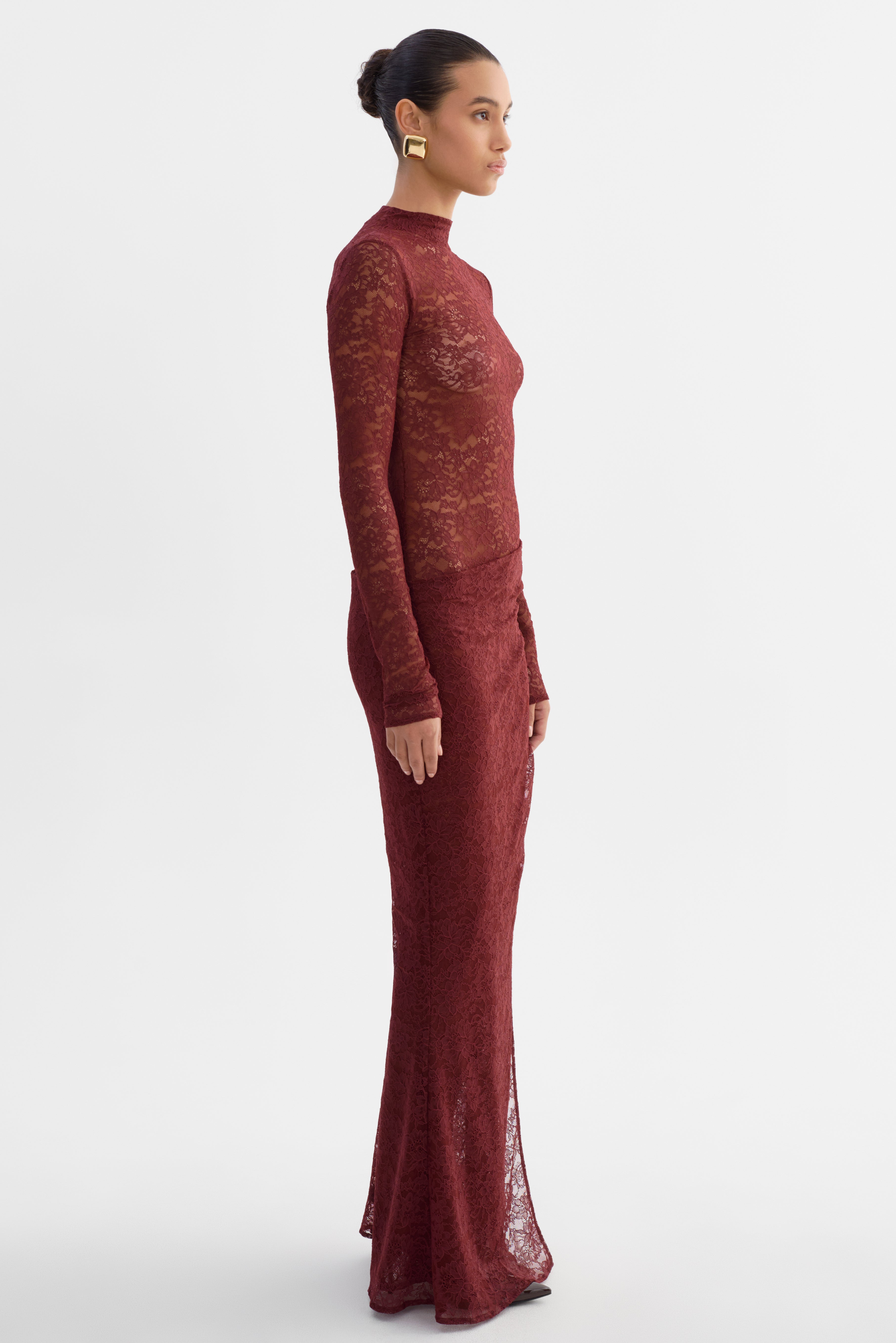 KRYSTA | Lace Maxi Dress
