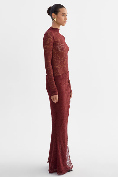 KRYSTA | Lace Maxi Dress