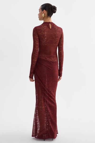 KRYSTA | Lace Maxi Dress