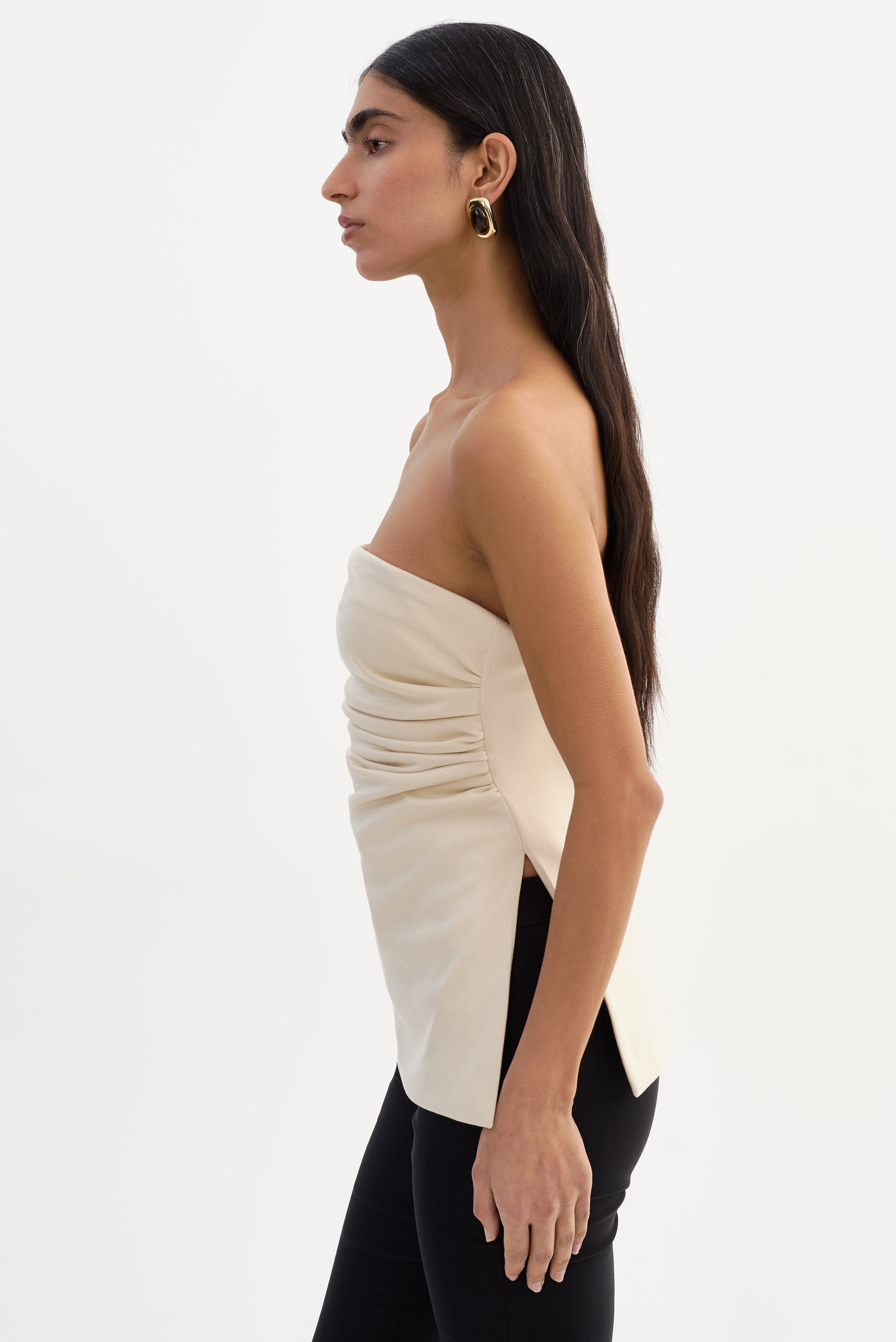 LAIA | Bustier en faux suède