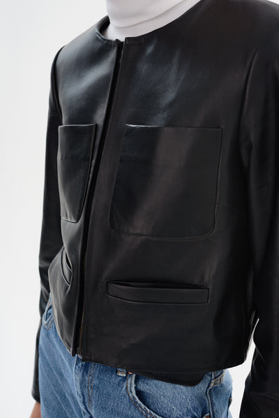 LINETTE | Leather Jacket