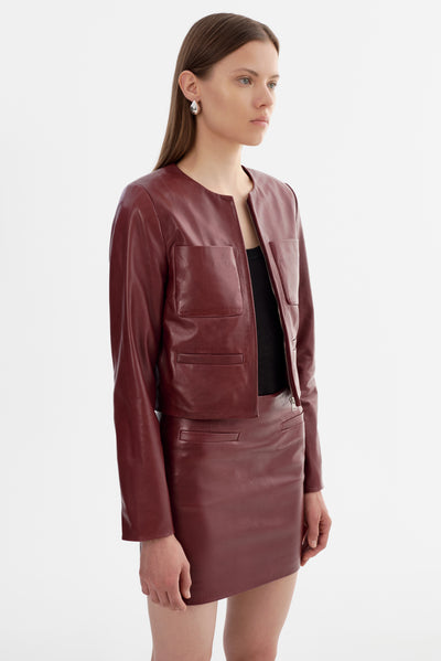 LINETTE | Leather Jacket