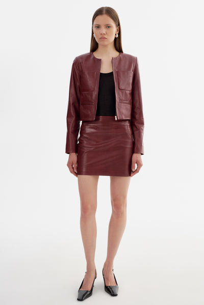 LINETTE | Leather Jacket