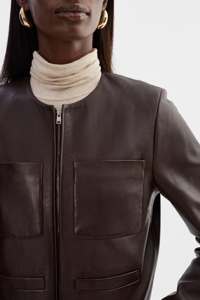 LINETTE | Leather Jacket