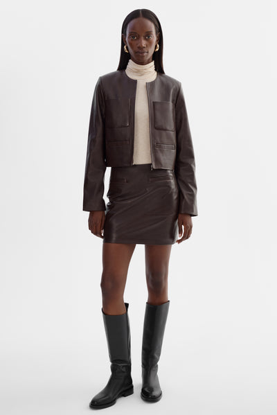 LINETTE | Leather Jacket