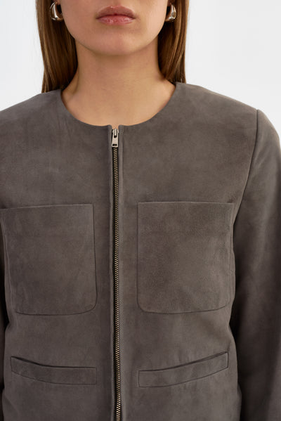 LINETTE S | Suede Jacket