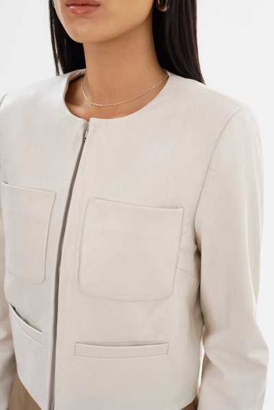 LINETTE | Leather Jacket