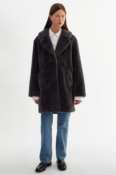 LINNEA | Faux Fur Coat