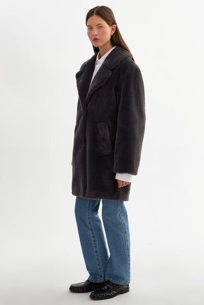 LINNEA | Faux Fur Coat