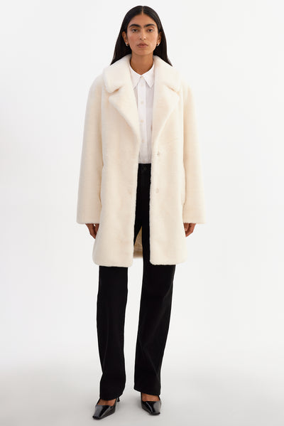 LINNEA | Faux Fur Coat