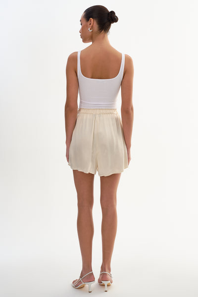 LIZZIE | Pull-On Satin Shorts