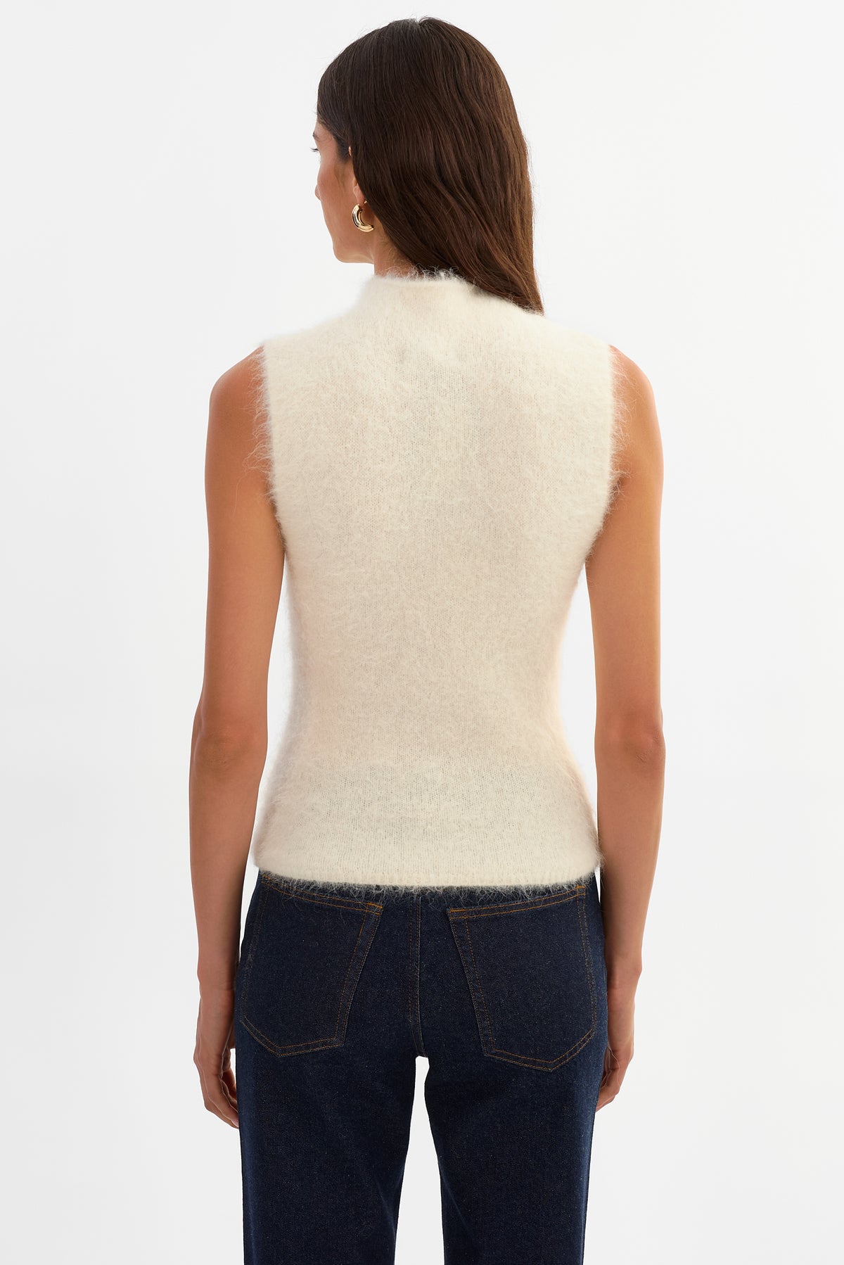 LOMITA | Sleeveless Wool Top