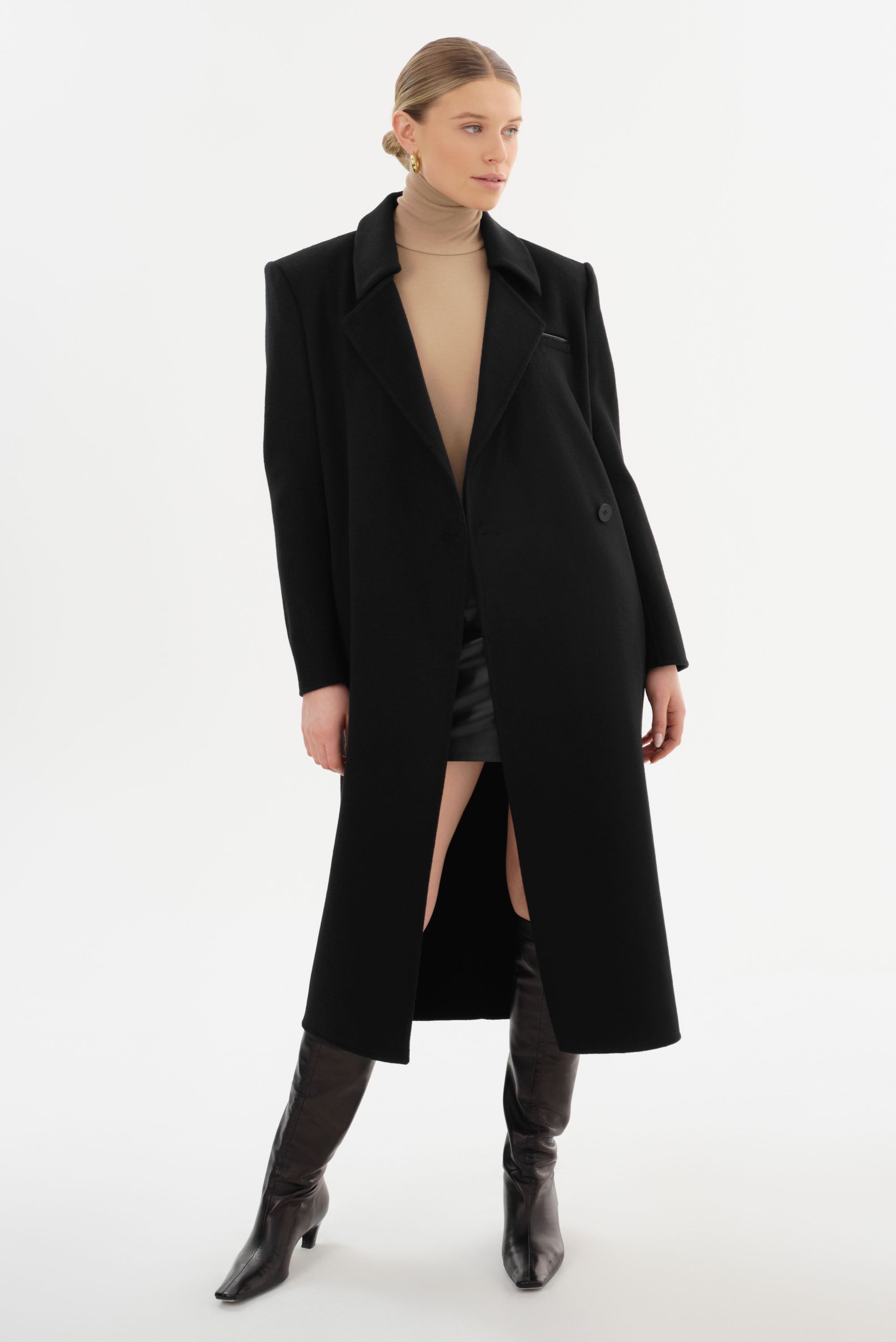 LORELEI | Manteau en laine double face
