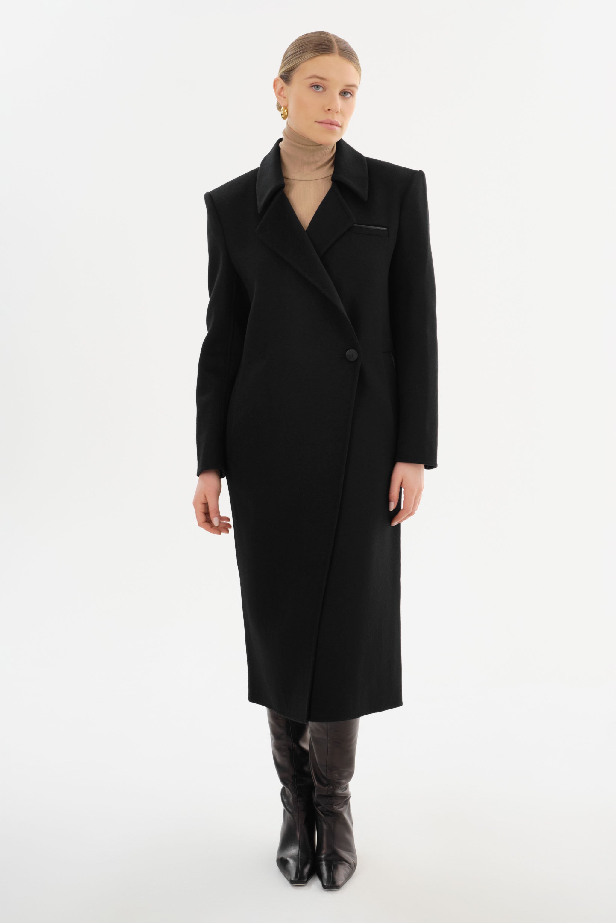 LORELEI | Manteau en laine double face