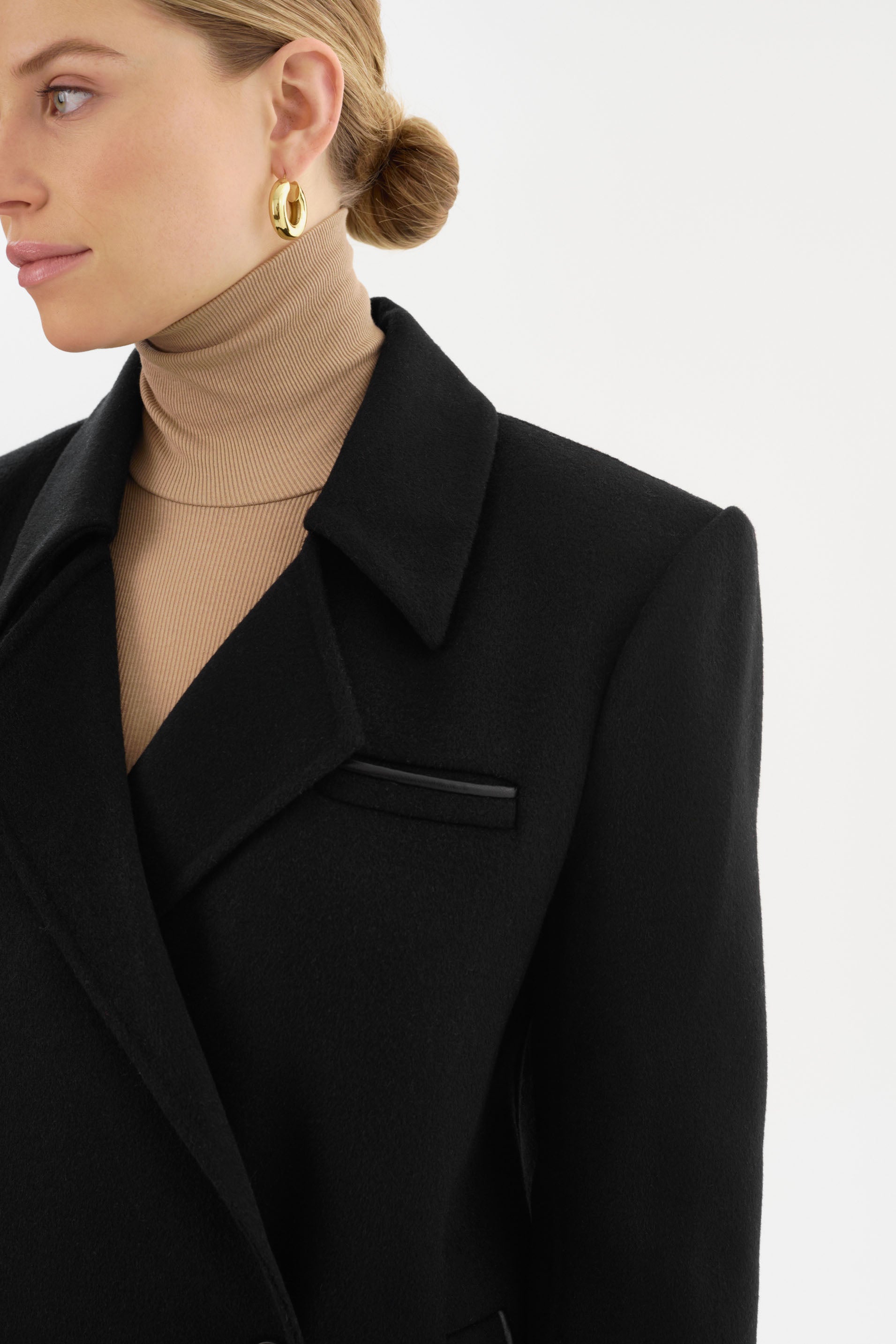 LORELEI | Manteau en laine double face