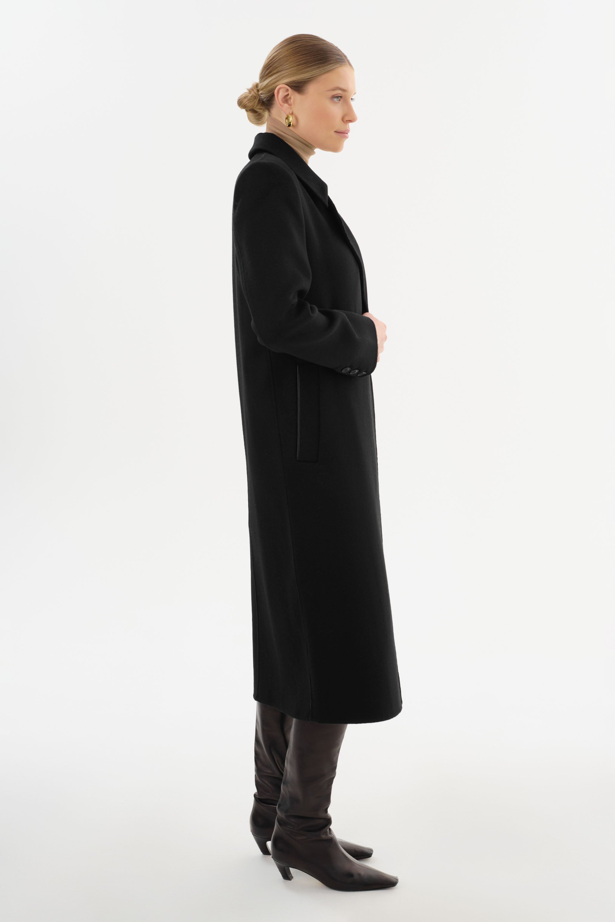 LORELEI | Manteau en laine double face