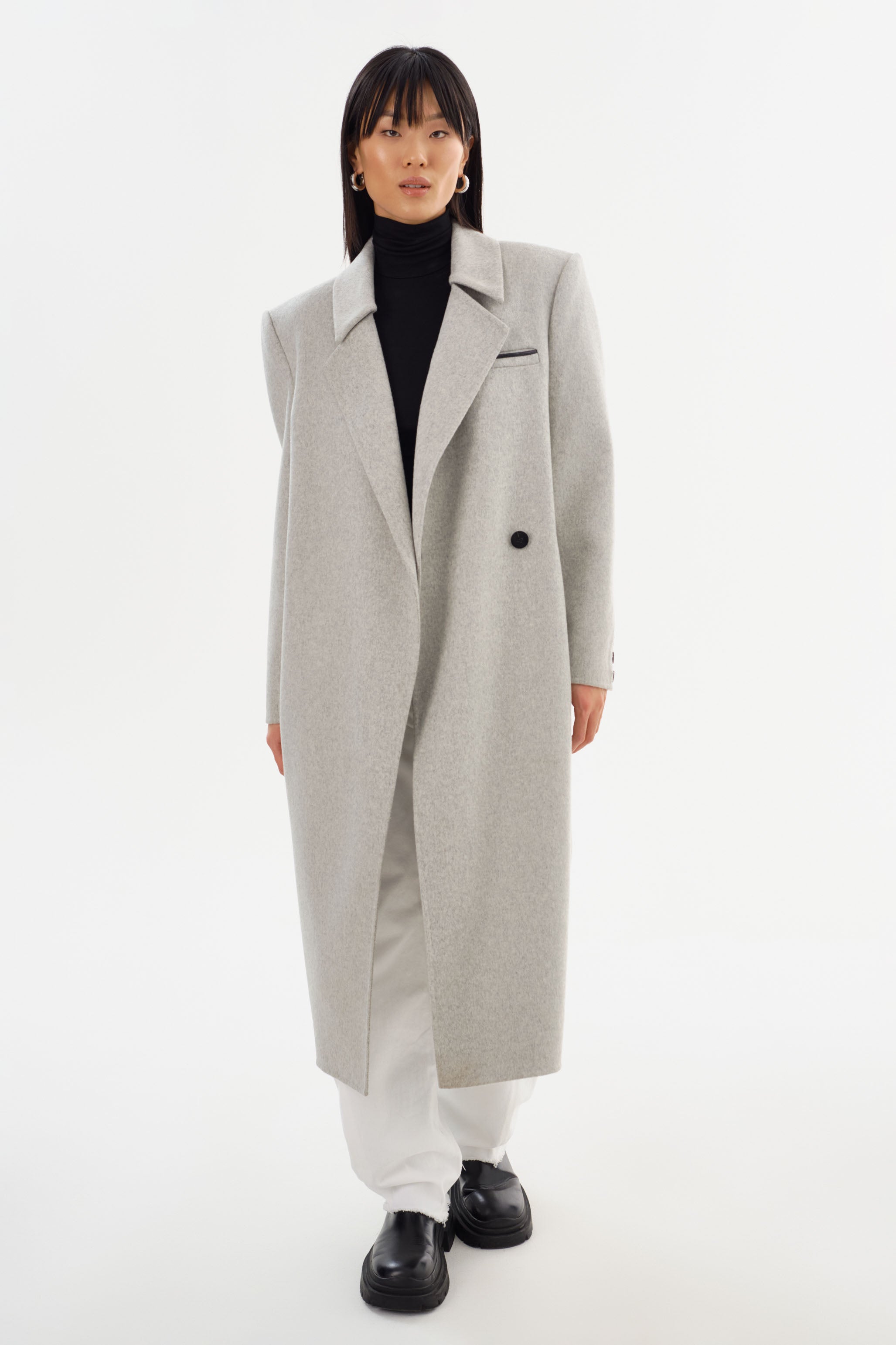 LORELEI | Manteau en laine double face