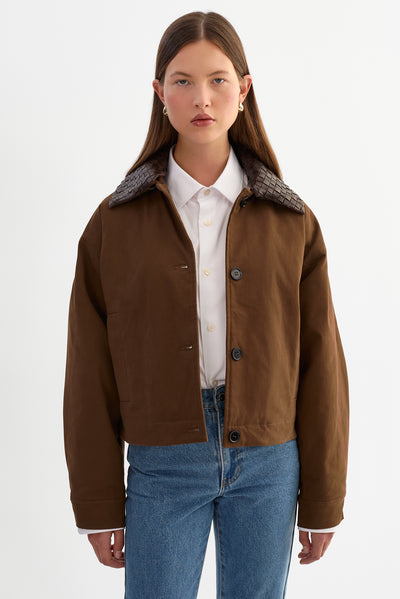 LOREN | Cropped Barn Jacket